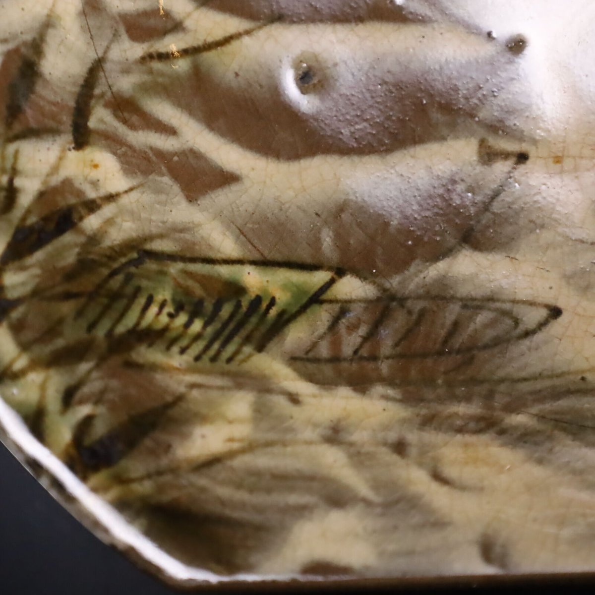 現川 打刷毛目芦泊船文角切皿 七客揃 | LYAN ARTS' Collection onl