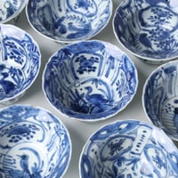 明 古染付魚に魚藻文五寸皿 | LYAN ARTS' Collection online shop