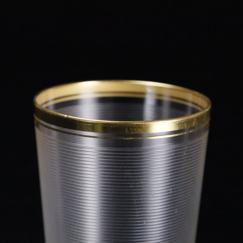 春海バカラ金縁糸目文コップ 十客揃 | LYAN ARTS' Collection 春海バカラ金縁糸目文コップ 十客揃 | LYAN ARTS' Collection