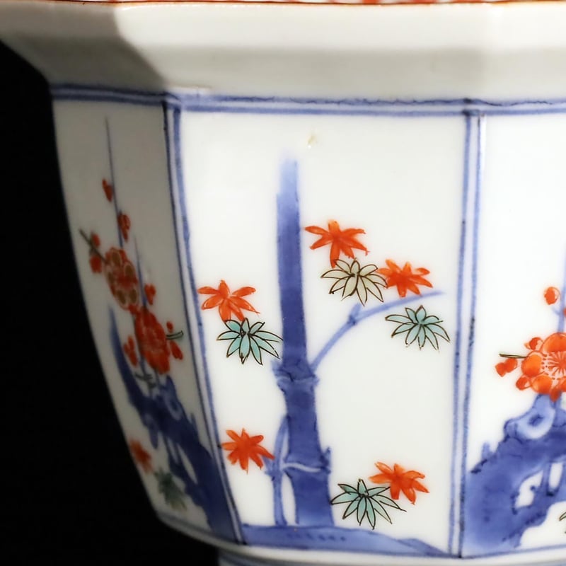 柿右衛門 色絵松竹梅文八角小鉢 五客揃 | LYAN ARTS' Collection 柿右衛門 色絵松竹梅文八角小鉢 五客揃 | LYAN ARTS' Collection