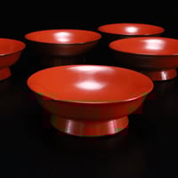 根来 隅切盆 五客揃 | LYAN ARTS' Collection online shop