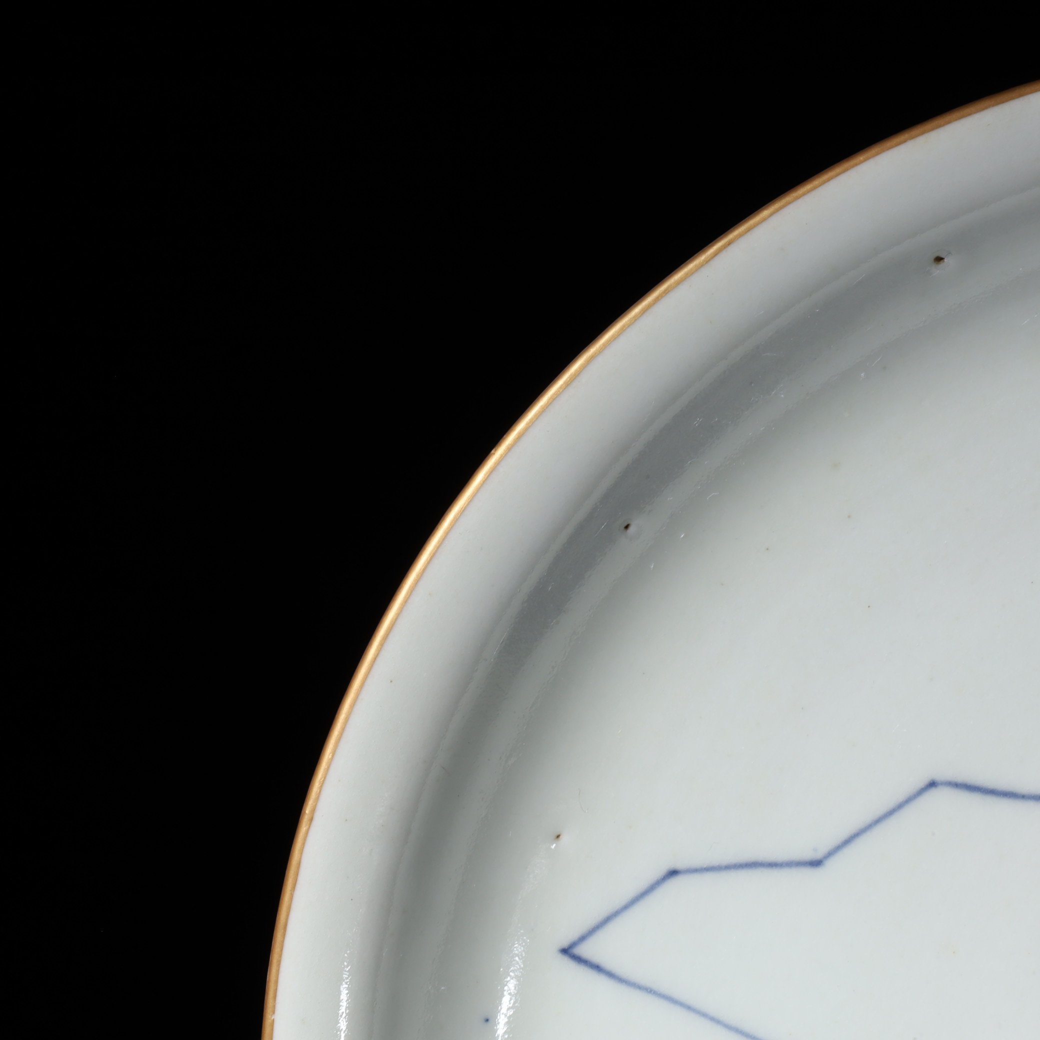 伊萬里　桐紋扇面皿 古伊万里染付扇面文皿 五客揃 | LYAN ARTS' Collection online