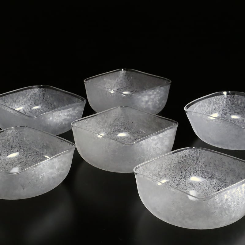 オールド・バカラ 1890年 美術館級 大型 紫色被せ切子 丸鉢 春海商会