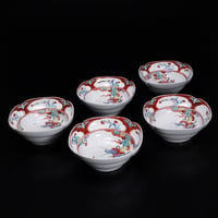 明 古染付鹿文七寸皿 十七客揃 | LYAN ARTS' Collection online