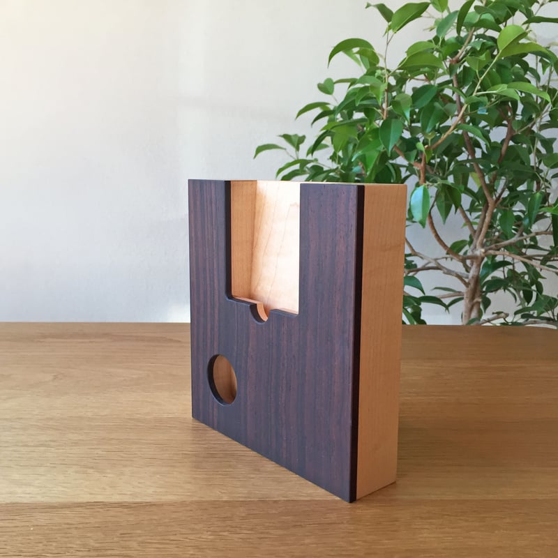 森のスピーカー（黒檀） | 木と工房家具 Jクオリア