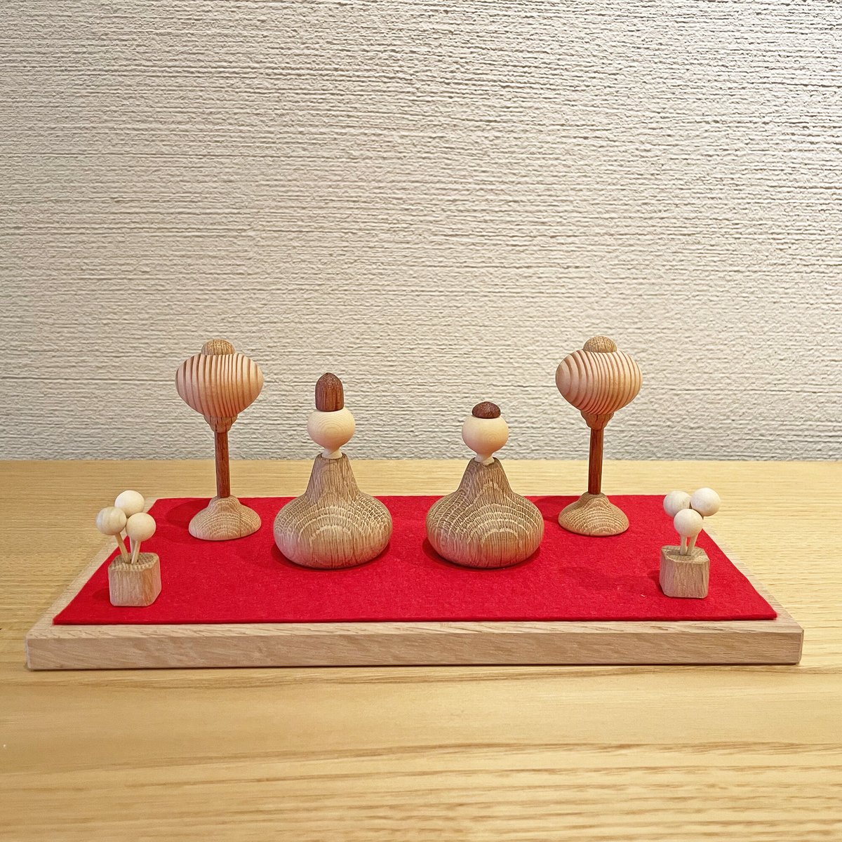 三浦木地　雛人形　ひな人形　【1段】 三浦木地 雛人形 ひな人形 【1段】 三浦木地 雛人形 ひな人形 【1段