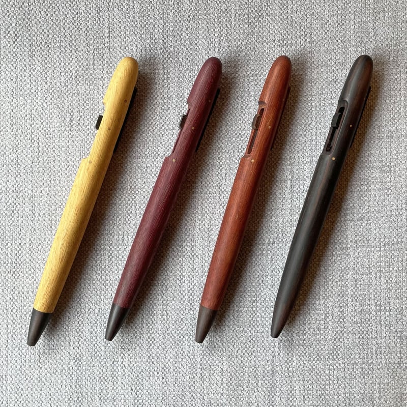 Column ボールペン（イエローハート / パープルハート / サティーネ