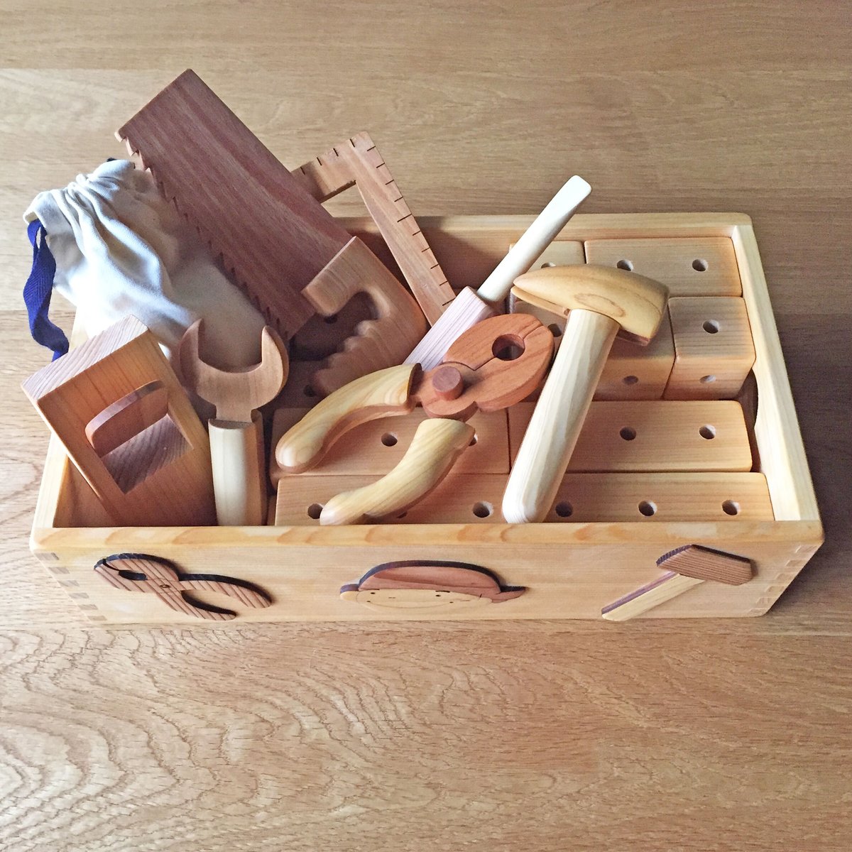 ちびっ子大工道具セット | 木と工房家具 Jクオリア