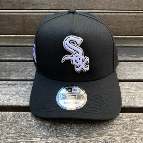 海外限定 Newera ニューエラ 9Forty Aフレーム Whitesox シカゴ ホワイトソックス 100周年記念 キャップ (940-318)