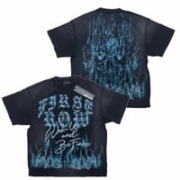 LA発祥 FIRST ROW ファーストロー Wake Up and Be Fierce Crop Tee ヘビーウォッシュ クロップド Tシャツ (CropT30)