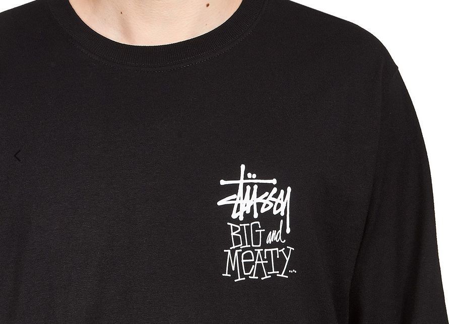 【新品】stussy Tシャツ　サイズL ブラック　恐竜