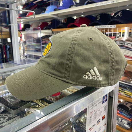 Adidas アディダス NBA インディアナ ペイサーズ Pacers  ストラップバックキャップ カーキ