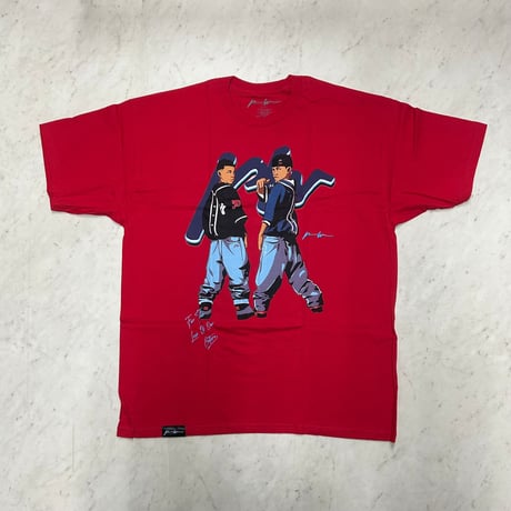 LA発 Positive Wear Clothing ポジティブウェア クロージング Criss Cross Tシャツ (PWT34R)
