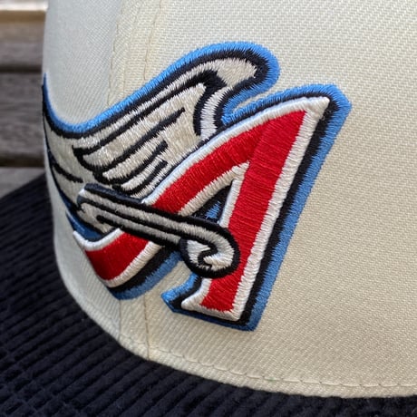 USA限定 NEWERA ロサンゼルス エンゼルス LA ANGELS クーパーズタウン 59FIFTY (14-15)