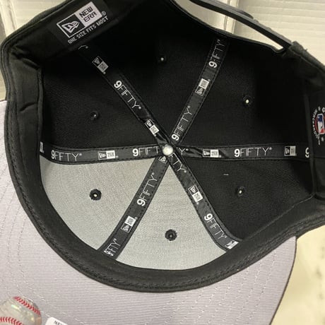 9FIFTY ニューエラ Newera シカゴ ホワイトソックス CWS Whitesox スーパーブラック スナップバックキャップ BOB (950-171)