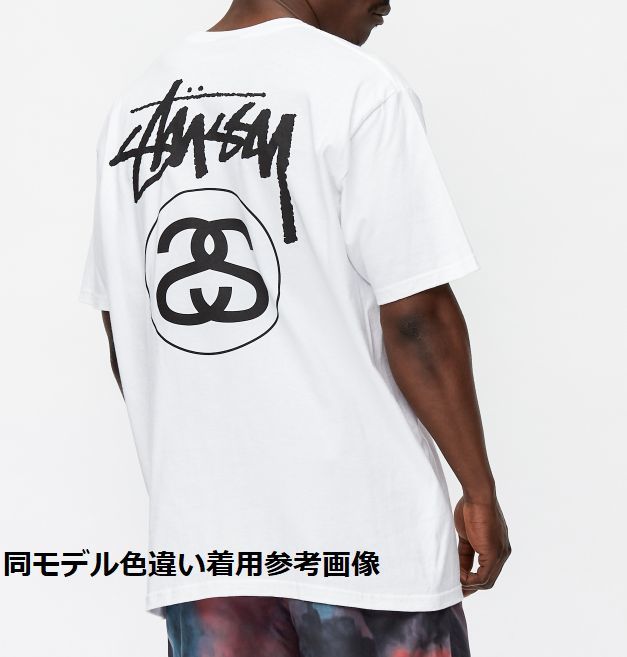 stussy　スウェットパンツ　ロゴ　ブル　水色