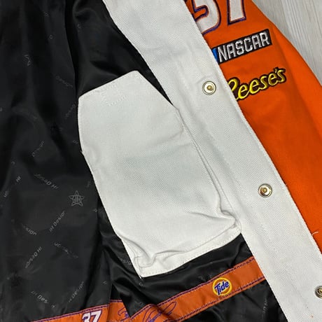 全米最強モータースポーツ NASCAR ナスカー JHデザイン TIDE レーシングジャケット R.PREEC ライアン プリース (NSCR19)