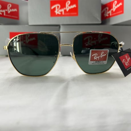 Ray-Ban レイバン Classic クラシック ダブルブリッジ ティアドロップ ARISTA ゴールド RB3692D (0RB7)