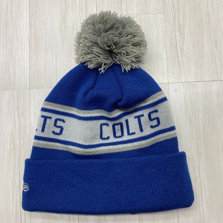 NEWERA USA ニューエラ NFL インディアナポリス コルツ Colts ニット帽 ロイヤル