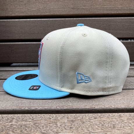 9FIFTY ニューエラ NFL ラスベガス レイダース LV RAIDERS バイカラー WHT/CORAL