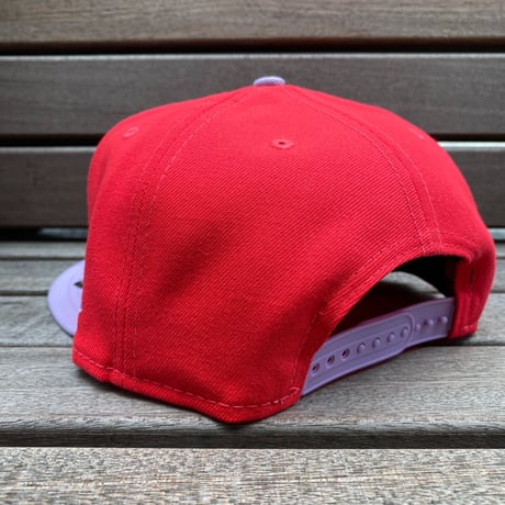 9FIFTY ニューエラ NFL ラスベガス レイダース LV RAIDERS バイカラー RED/LAV