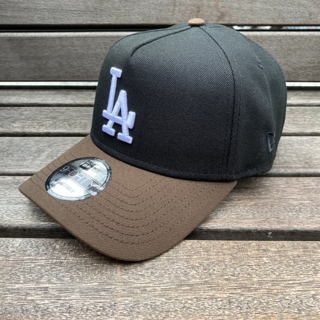海外限定 Newera ニューエラ 9Forty A-Frame Aフレーム LA Dodgers ドジャース キャップ 40th Anniv (940-17)