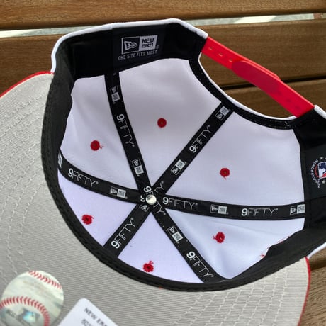 9FIFTY ニューエラ Newera ワシントン ナショナルズ Nationals 白/赤 RetroTitle MLB