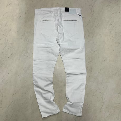 米国発 KROME NY クローム ニューヨーク Slim Fit スリムフィット バイカーデニム (JNS224)