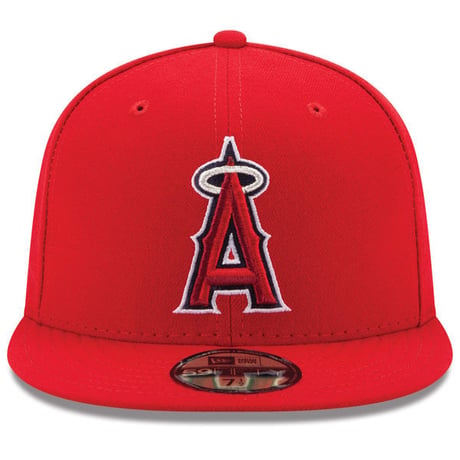 59FIFTY ニューエラ Newera 公式 LA エンゼルス Angels オーセンティック game (14-1)