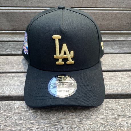 海外限定 Newera ニューエラ 9Forty Aフレーム LA Dodgers ドジャース キャップ 40th Anniv (940-149)