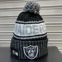 NEWERA ニューエラ NFL ラスベガス レイダース Raiders ニットキャップ Marl Knit (Beanie193)