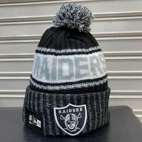 NEWERA ニューエラ NFL ラスベガス レイダース Raiders ニットキャップ Marl Knit