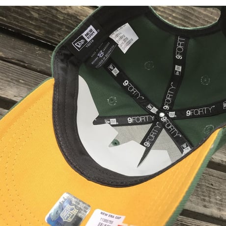 NFL キッズサイズ Newera ニューエラ PACKERS グリーンベイ パッカーズ  9FORTY ベルクロ キャップ 帽子