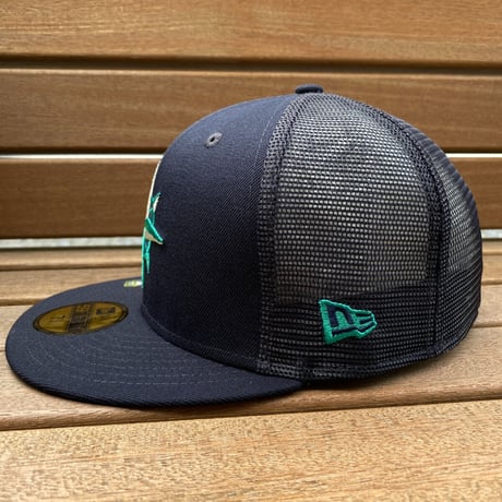 限定 NEWERA ニューエラ 59FIFTY スプリングトレーニング メッシュキャップ Mariners マリナーズ (25-3)