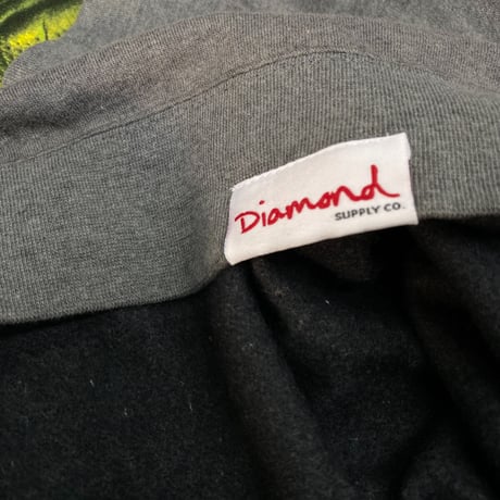 Diamond Supply ダイヤモンドサプライ HOPE BASS クルーネック スウェット ベーシック トレーナー バス