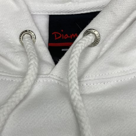 ラスト1 【4XL】 ダイヤモンドサプライ Diamond supply co. スウェット 白 プルオーバー パーカー LA ロイヤル ROYAL 天使