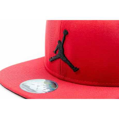 NIKE ナイキ AIR JORDAN エア ジョーダン Jumpman Pro 刺繍ロゴ スナップバックキャップ 赤 (2)