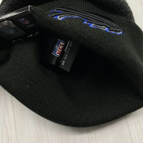 NEWERA USA ニューエラ NFL バッファロー ビルズ Buffalo Bills ニット帽 黒