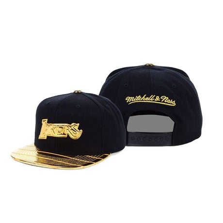 限定 Mitchell&Ness ミッチェル&ネス NBA ロサンゼルス LA レイカーズ Lakers DNA スナップバックキャップ