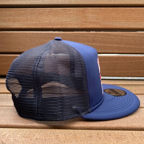 海外限定 ニューエラ LogoTrucker 9Fifty ブレーブス Braves トラッカーキャップ MLB