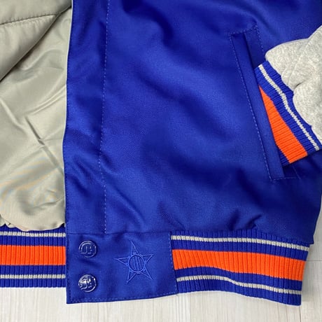USA限定 JHデザイン MLB ニューヨーク メッツ NY Mets リバーシブル MLB スタジャン