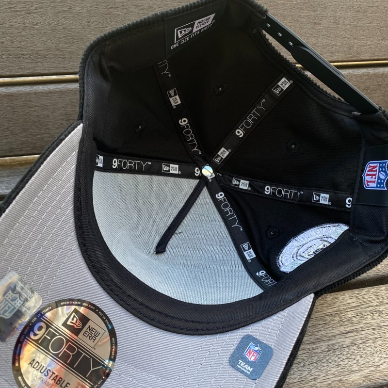 海外限定 Newera ニューエラ NFL 9Forty Aフレーム Raiders オークラ