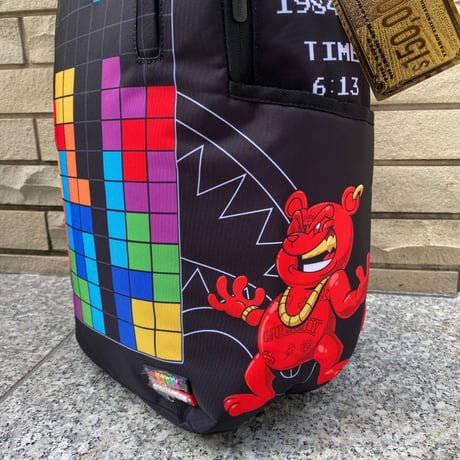 米国仕様 SPRAYGROUND テトリス TETRIS ディアブロ マネーベア Diablo バックパック (BKPK12)