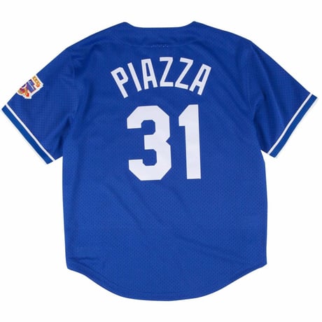 Mitchell&Ness ミッチェル&ネス BPジャージ LA ロサンゼルス Dodgers ドジャース MLB クーパーズタウン #31 ピアッツァ USA正規品