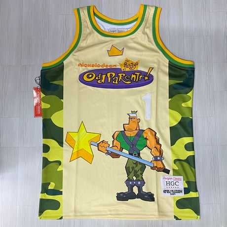 USA限定 Headgear Classics ニコロデオン フェアリーペアレンツ Fairly Odd ジャージー (HGC27)