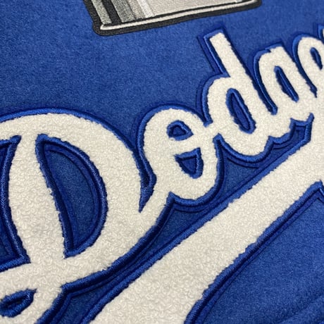 海外限定 PRO STANDARD 2025 ワールドシリーズ チャンピオンズ LA Dodgers ウール スタジャン (PRO-JK2)