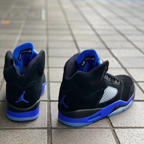 NIKE ナイキ AIR JORDAN5 RETRO エアジョーダン5 レトロ ブラック/ロイヤルブルー