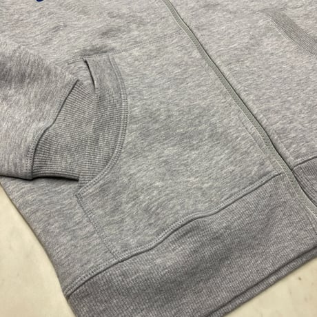 米国老舗ブランド Antigua ロサンゼルス ドジャース LA Dodgers ジップアップ パーカ Victory Hoodie グレー