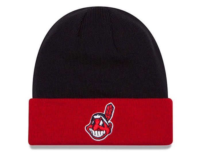 NEWERA ニューエラ インディアンス ワフー酋長　ニット帽　未使用 fit=scale-down,w=1200