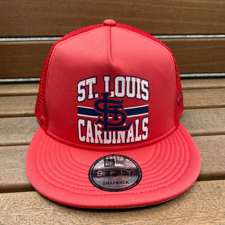 海外限定 ニューエラ LogoTrucker 9Fifty カージナルス Cardinals トラッカーキャップ MLB